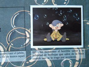Collezionismo Figurine antiche: BLANCANIEVES DISNEY PANINI 113